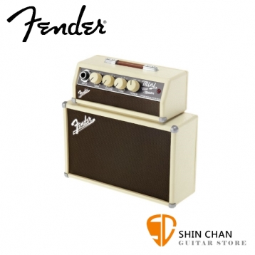 Fender Mini Amp Tone Master 2吋單體 電吉他 迷你音箱 可使用電池【原廠公司貨 一年保固】