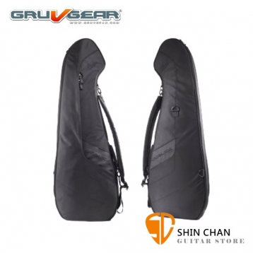 GruvGear SV-EG-STL Sliver系列 電吉他琴袋【配色:內外全黑】厚琴袋/琴袋/電吉他袋