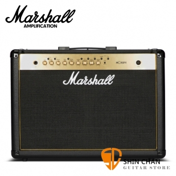 Marshall MG102FX Gold 電吉他音箱 內建效果器 經典金色面板（100瓦/100w）【MG102GFX/MG-102GFX/電吉他音箱專賣店】