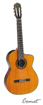 TAKAMINE TC-132SC 全單板可插電古典吉他【日本製/附原廠硬盒/真空管拾音器/TC132SC】
