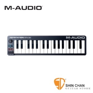 midi鍵盤 ▷ M-AUDIO Keystation MINI 32 II 迷你32鍵主控鍵盤【USB介面/MKII】