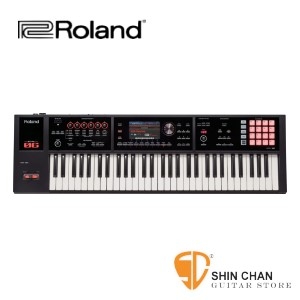  Roland合成器 FA-06 61鍵 數位合成器/編曲工作站 力度感應鍵盤/原廠公司貨一年保固【Music Workstation/FA06】