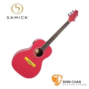 韓國SAMICK馬卡龍P-2T吉他（無拾音器/內建調音器）印尼製造-附吉他袋與配件