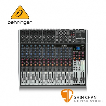 德國Behringer XENYX X2222USB 16軌數位效果混音器【X2222】