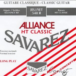 SAVAREZ 540R （耐久）標準張力古典弦【法國製/古典吉他弦/540-R/540 R】