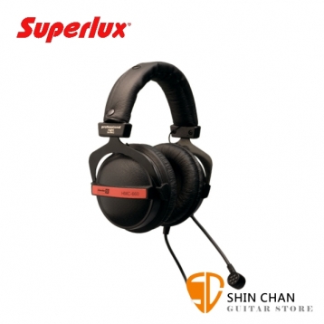 Superlux HMC660E 封閉式耳罩麥克風耳機 附收納盒【HMC-660E】