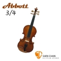Abbott SN-60 小提琴 3/4（附琴弓、松香、肩墊、琴盒）【SN60】