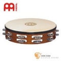 德國品牌 MEINL TAH2A-AB 10吋木製鈴鼓 (材質：羊皮鋁鈴)【TRADITIONAL GOAT-SKIN WOOD TAMBOURINES, ALUMINUM JINGLES】