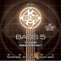 Bass弦&#9658;Kerly 冰火弦 KQXB-40125 美製 5弦電貝斯弦  (40-125)