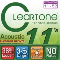 CLeaRTone（0.11-0.52）頂級民謠弦(磷青銅)【CLeaRTone吉他弦專賣店/進口弦/7411】