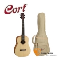 Cort吉他 &#9658;Cort mini 旅行吉他（單板）Baby【Cort吉他專賣店/36吋/贈cort原廠吉他袋/EARTH MINI】型號：Cort Earth Mini