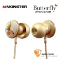 Monster 蝴蝶耳機Butterfly（華裔設計師Vivienne Tam）iPhone/iPad/MP3 耳道式耳機/附通話麥克風