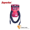 麥克風線> Superlux SFM7.5FM 平衡式麥克風線 7.5公尺【卡農頭/XLR3/電容式麥克風/動圈式麥克風皆可用】