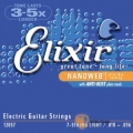 Elixir頂級電吉他弦- 7弦/七弦電吉他專用 Nanoweb（12057）（10-56）【Elixir進口弦專賣店】