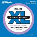 美國D'Addario EXL190 貝斯弦（40~100）【貝斯弦專賣店/進口貝斯弦/EXL-190/DAddario】